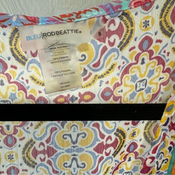 Bleu Rod Beattie Sheer Pretty Swim Cover Coverup Boho Bohemian - Picture 7 of 8